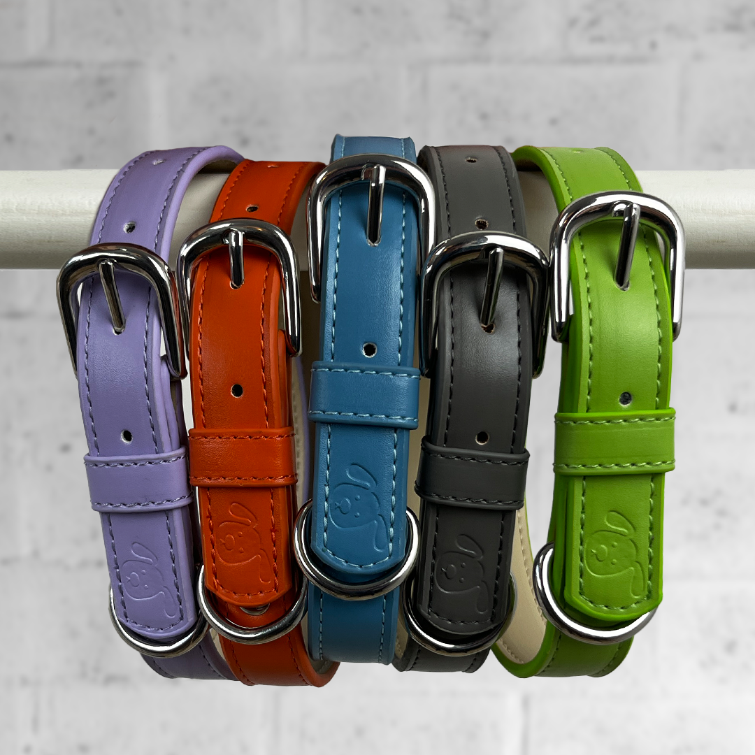 Vegan Leather Dog Collars