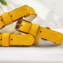 Load image into Gallery viewer, Vegan Leather Dog Collar - Amber