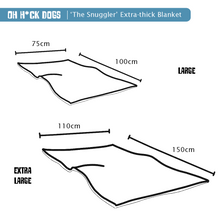 Load image into Gallery viewer, 100% Recycled Fluffy Dog Blanket - Slate