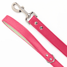 Load image into Gallery viewer, Vegan Leather Dog Lead - Rebel Pink