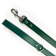 Load image into Gallery viewer, Vegan Leather Dog Lead - Racing Green