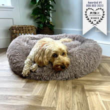 Load image into Gallery viewer, Calming Donut Bed - Mocha