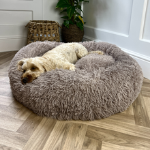 Load image into Gallery viewer, Calming Donut Bed - Mocha
