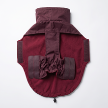 Load image into Gallery viewer, Wet Walkies Dog Coat - Maroon Monsoon