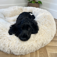 Load image into Gallery viewer, Calming Donut Bed - Champagne