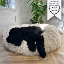 Load image into Gallery viewer, Calming Donut Bed - Champagne