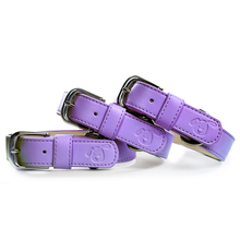 Load image into Gallery viewer, Vegan Leather Dog Collar - Lilac