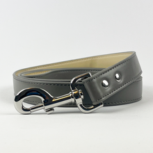 Load image into Gallery viewer, Vegan Leather Dog Lead - Pebble Grey