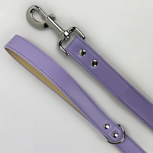 Load image into Gallery viewer, Vegan Leather Dog Lead - Lilac