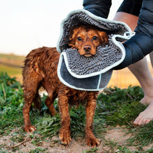 Load image into Gallery viewer, The RubaDub Towel Glove (with Microfiber Noodles) - By Henry Wag
