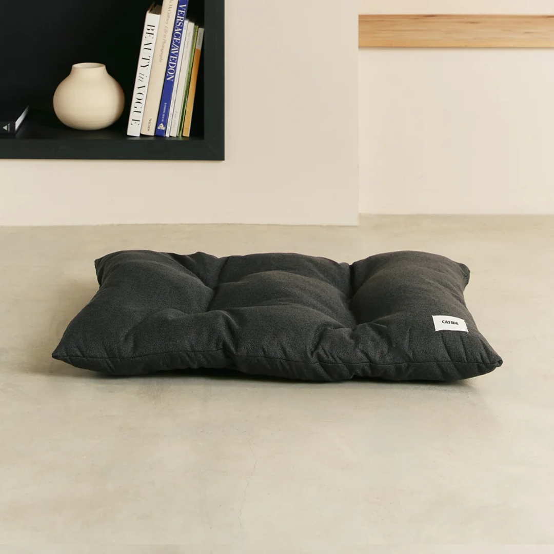 Bela Dog Pillow by Cafide - Anthracite