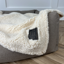 Load image into Gallery viewer, 100% Recycled Fluffy Dog Blanket - Buttercream
