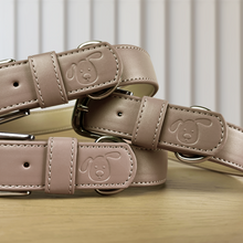 Load image into Gallery viewer, Vegan Leather Dog Collar - Mocha
