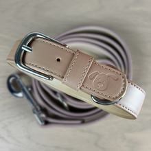 Load image into Gallery viewer, Vegan Leather Dog Collar - Mocha
