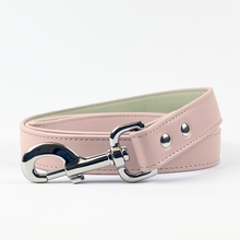 Load image into Gallery viewer, Vegan Leather Dog Lead - Baby Pink
