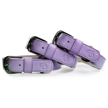 Load image into Gallery viewer, Vegan Leather Dog Collar - Lilac
