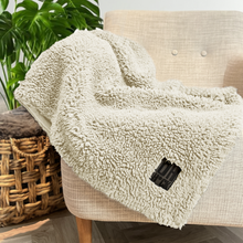 Load image into Gallery viewer, 100% Recycled Fluffy Dog Blanket - Buttercream
