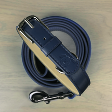 Load image into Gallery viewer, Midnight Blue Vegan Dog Collar
