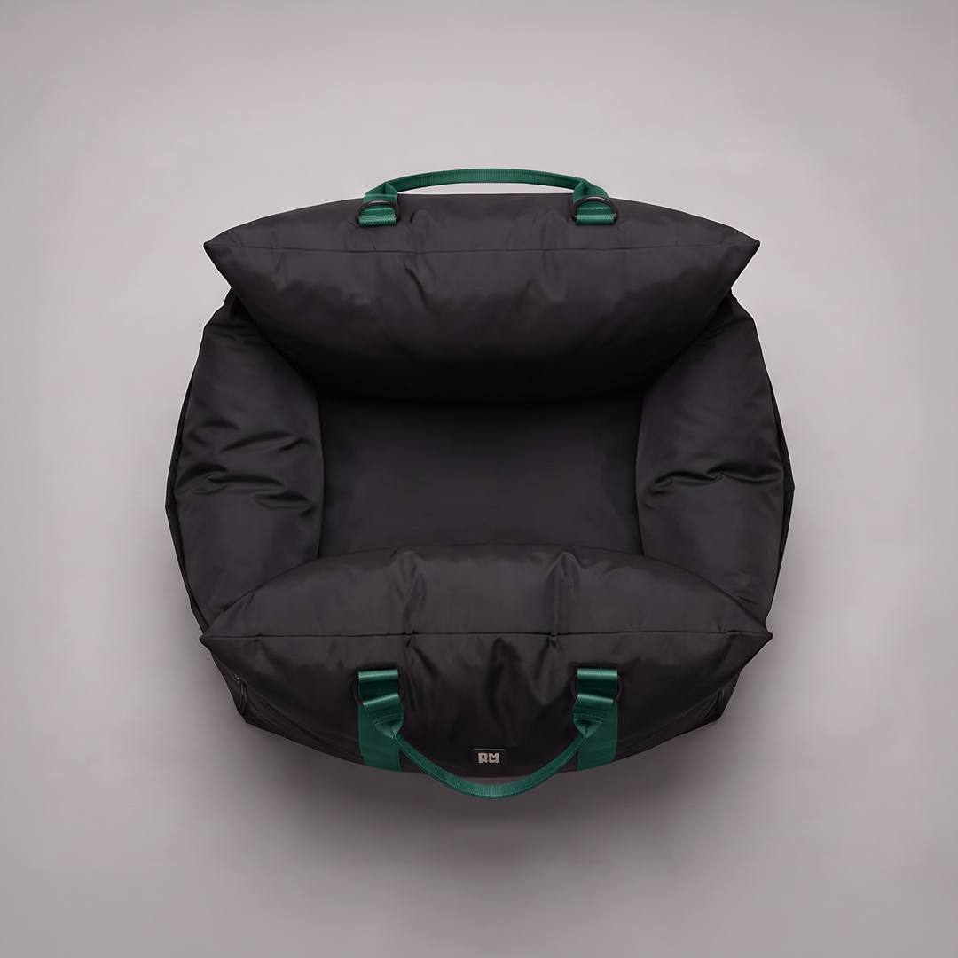 Passenger Princess Pod - Car Seat & Travel bed - Vintage Green