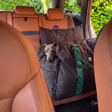 Load image into Gallery viewer, Passenger Princess Pod - Car Seat &amp; Travel bed - Mint Dog Chip
