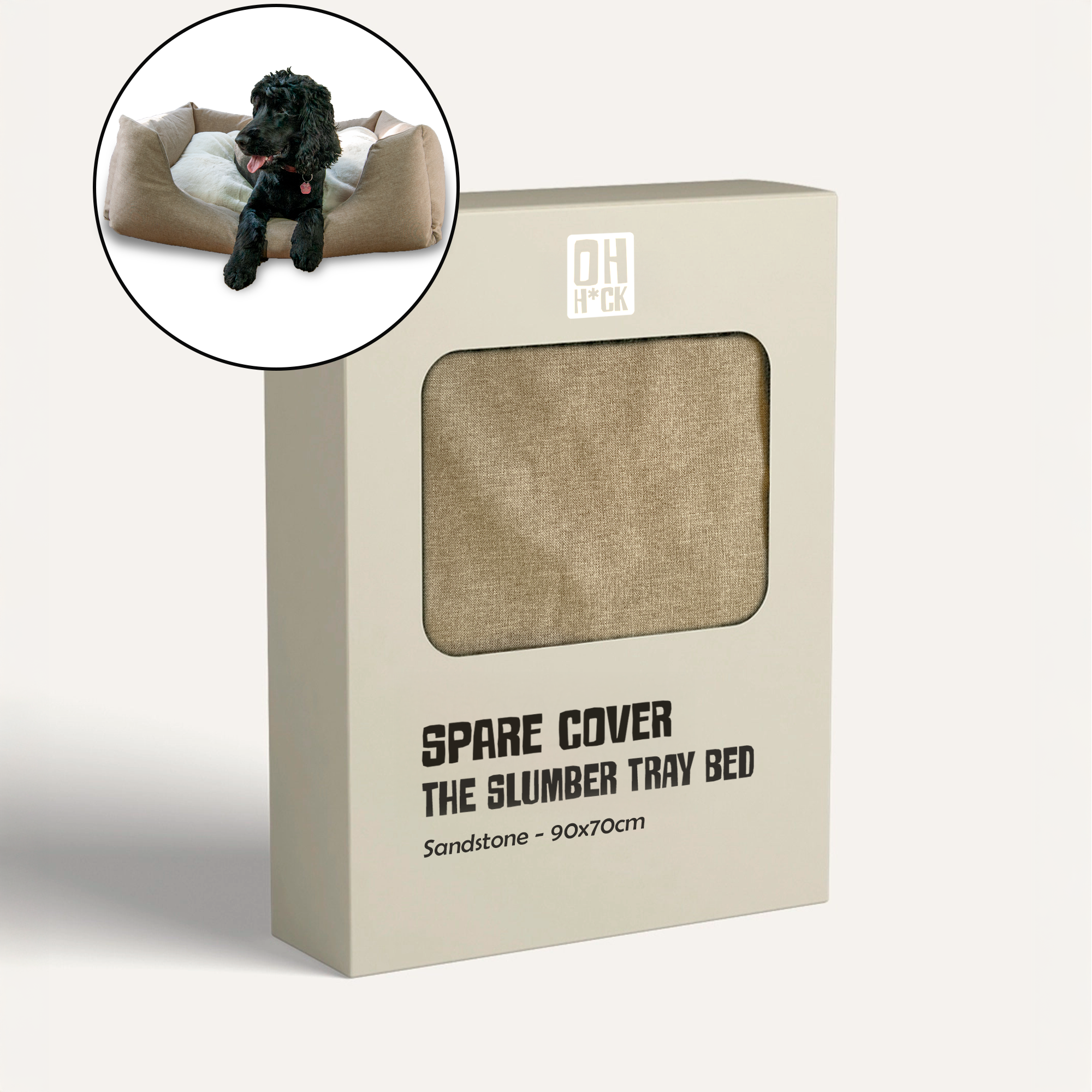 Spare Cover - Slumber Tray Bed - Sandstone