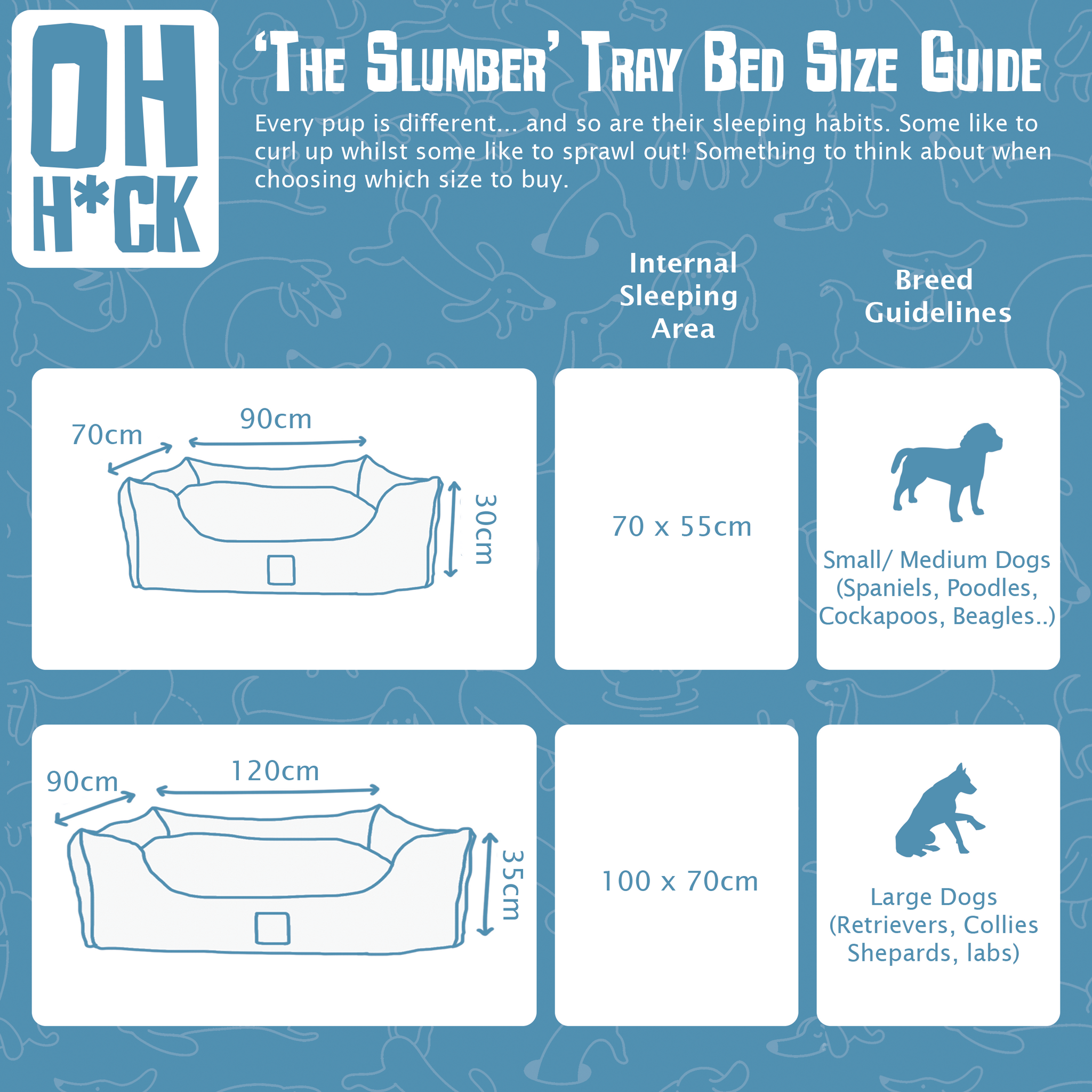 The Slumber Tray Bed - Oxford Grey