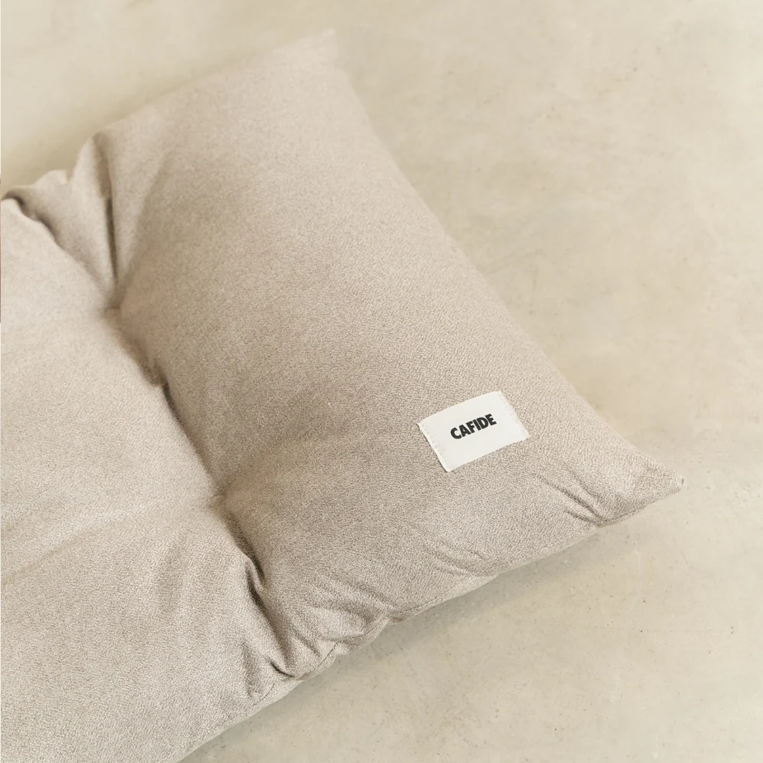 Bela Dog Pillow by Cafide - Beige Stone