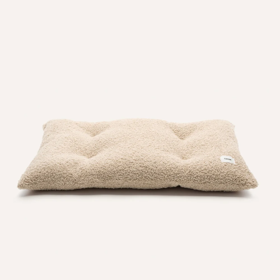 Bela Dog Pillow by Cafide - Beige Boucle