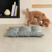 Load image into Gallery viewer, Bela Dog Pillow by Cafide - Steel Blue Grey
