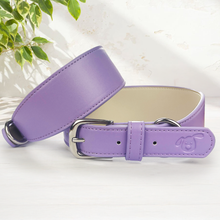 Load image into Gallery viewer, Whippet &amp; Hound Vegan Leather Collar - Lilac

