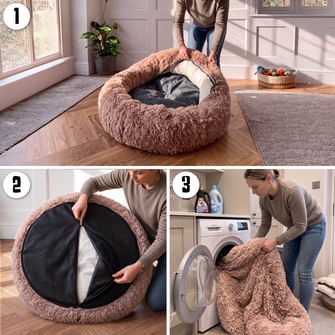 Calming Donut Bed - Mocha