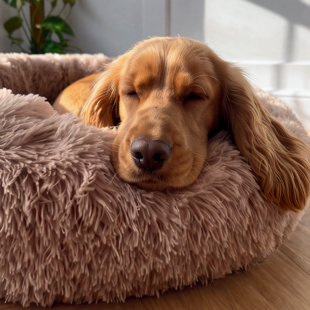 Calming Donut Bed - Mocha