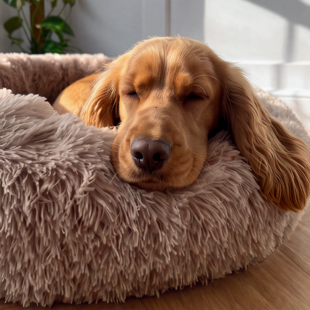 Calming Donut Bed - Mocha