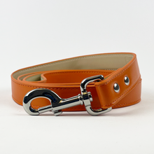 Load image into Gallery viewer, Vegan Leather Dog Lead - Coral
